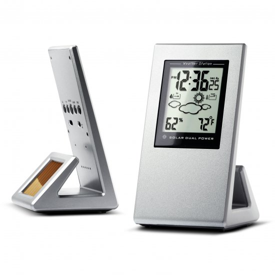 ST-999R Solar Dual Powered Weather Station - Click Image to Close