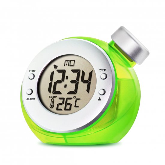 ST-1000R Water Powered Thermometer Clock - Click Image to Close