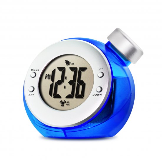 ST-1000AL Water Powered Alarm Clock - Click Image to Close