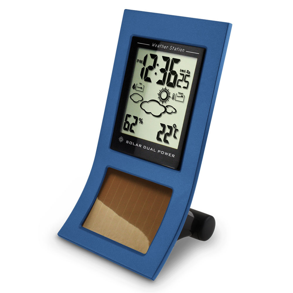 ST-995R Metal Solar Dual Powered Weather Station - Click Image to Close