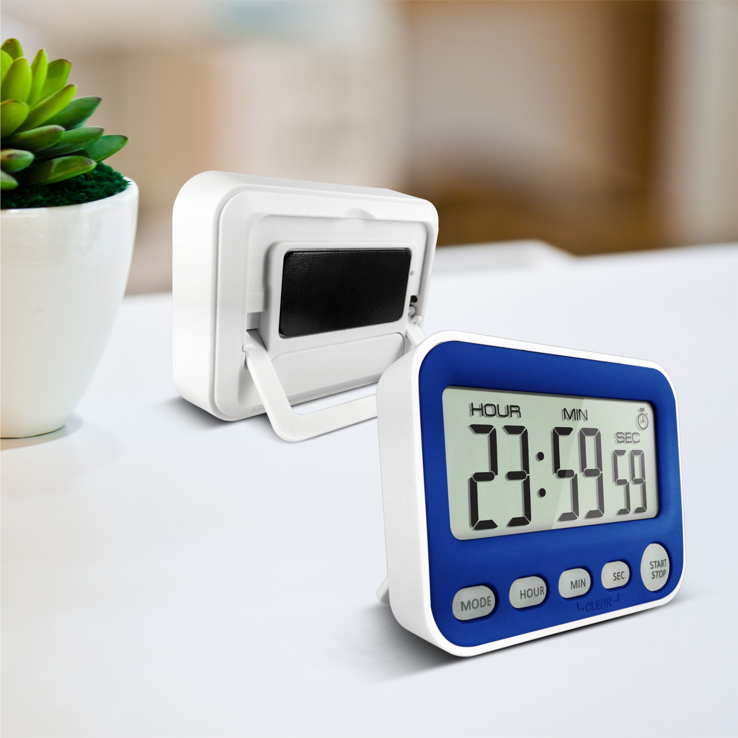 CR-321 Jumbo Display Timer with Clock - Click Image to Close